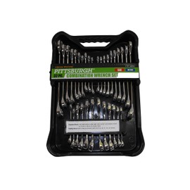32 Piece SAE and Metric Fully Polished Combination Wrench Set
