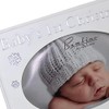 Baby's 1st Christmas 4x6 Resin Photo Frame - White and