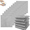 15 PCS Multipurpose Non-Scratch Scrubbing Wire Dishwashing Rags, Smart Scrubs