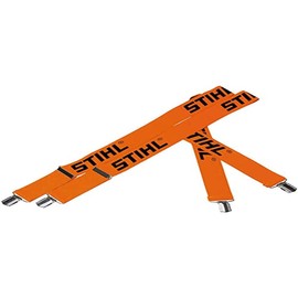Stihl 0000 884 1510 Hosenträger für Bundhose mit Metallklips und Kunststoffinlay, Farbe: Orange, Länge: 110 cm