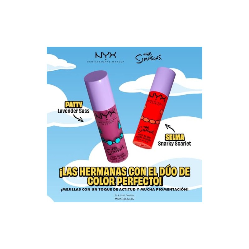 NYX PROFESSIONAL MAKEUP Rubor Líquido Fat Cheeks Snarky Scarlet (rojo)