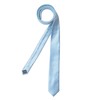 DonDon men's slim tie, 5 cm, plain, matt, shiny and