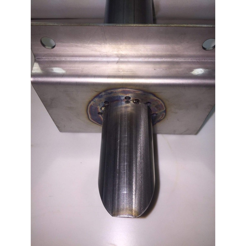 GenExhaust Universal generator exhaust system double layer wall attachment for
