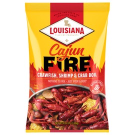 Louisiana Fish Fry, Cajun Fire Boil, 65 oz