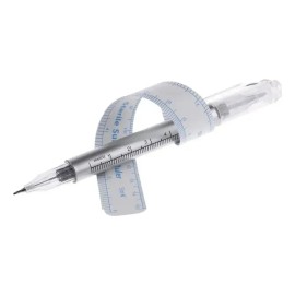 Marcador Plumón Quirúrgico Tatuaje Microblading Con Regla