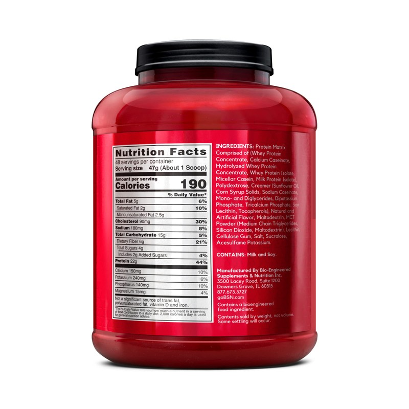 BSN SYNTHA-6 Whey Protein Powder, Micellar Casein, Milk Protein Isolate