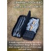 CAMPINGMOON Tactical Admin Molle Pouch Military Camping Tool Bag Storage
