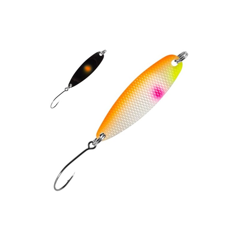 FTM Spoon Hammer 1.7 g - Trout Spoon, Colour: White