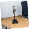 Kisangel Adjustable Desktop Microphone Stand with Table Clamp Rotating Mic