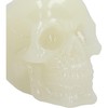 Nemesis Now Phosphorescent Glow in Dark Skull Figurine, Resin, Luminous