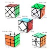 Tropibed Rubik's Cube Set, Speed Cube Set - 3 x