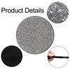 2 Pcs Car Water Coasters - Glitter Bling With Diamonds,