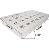 31 compartments, 1 per Day, 4 Week Monthly Pill Organizer