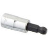 Williams MA-8HBA 1/4 Drive Ball Hex Bit Socket, 1/4-Inch Long