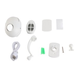Motion Sensor Alarm with Remote Control Wireless Infrared Motion Detector for Home Garage Shed Shop