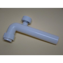 Siphon Plastic - Outlet bend with Aerator DN 50 - 90 Degree