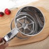 Bectyton Stainless Steel Flour Sifter for Baking, 3-Cup Capacity