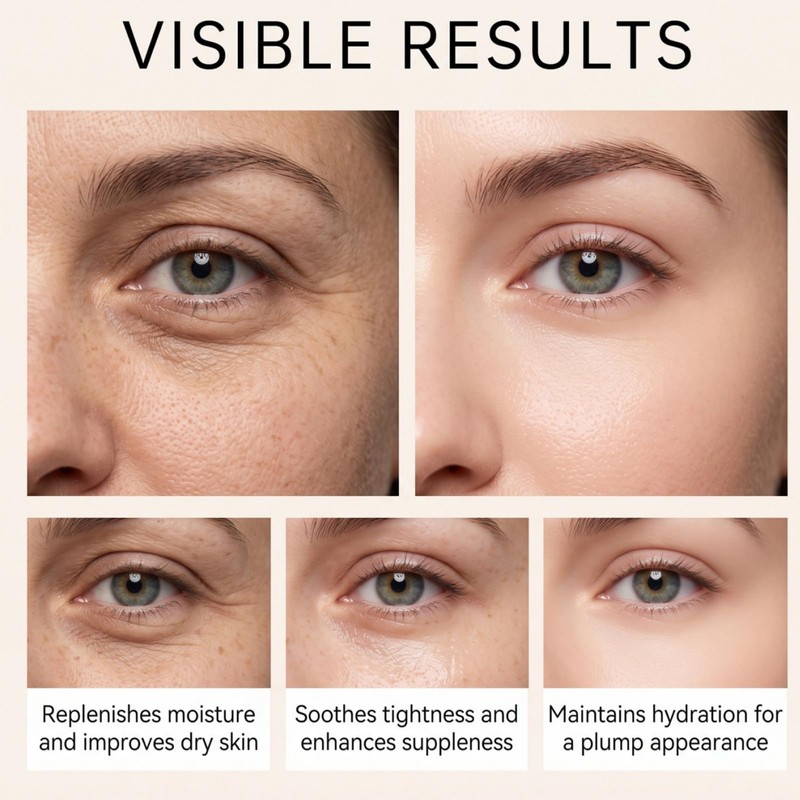 Vitamin C Eye Roller Serum for Dark Circles & Puffiness,Eye