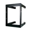 12U Open Wall Mount Frame Rack - Adjustable Depth 18"-30"