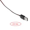 DGZZI Crocodile Clamps Test Wire 50cm/19.69inch Double Alligator Clips to