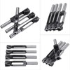 4 Pieces Wood Dowel Hole Cutter Tenon Drill Deep Dowel