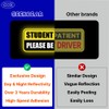 GEEKBEAR Student Driver Car Magnet - Colorful, Reflective, Weather-Resistant -