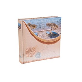 Kenro Holiday Memo Photo Album Beach and Shells 200 Photos 6x4 inch/10x15cm Summer Pool Vacation