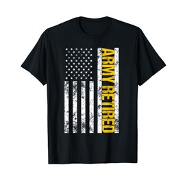 Army Retired Gift Military U.S. Army Retirement T-Shirt T-Shirt