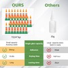 WOUSEDO 24 X 3g Super Glue Clear, Strong Adhesive,Super Glue
