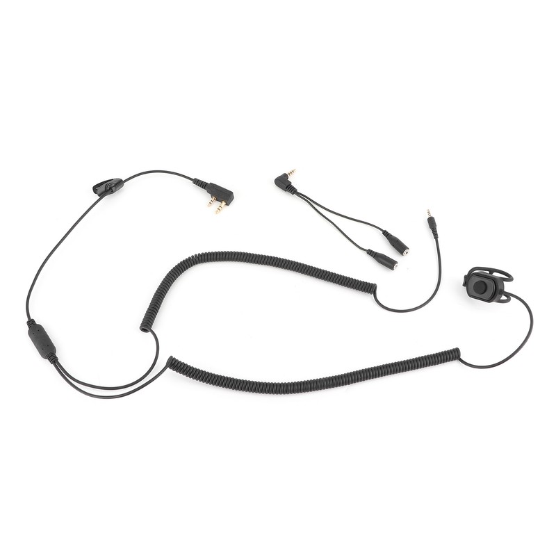 Walkie Talkie Connecting Wire Helmet Bluetooth K Wire Riding Accessory