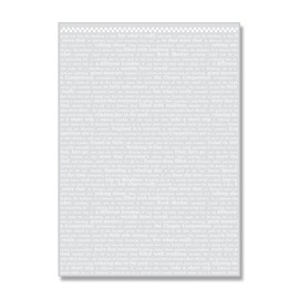 Heiko Transparent OPP Bags, Crystal Pack, Checkers, 6.3 x 9.8 inches (16 x 25 cm), 50 Sheets S-1