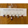 hand crafted " WINE THEMED" SET OF 6 Hand Crafted