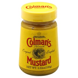 Colman's, Mustard Glass Jar, Original, 28 Ounce (Pack of 8)