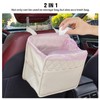 LXUNYI Car Seat Organizer,2 Pack Waterproof Pu Leather Backseat Car