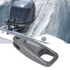 Aluminum Outboard Motor Transom Clamp, Marine Handle Transom Clamp, Outboard