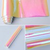 AuMoHall Holographic Rainbow Pink Car Vinyl Wrap Chameleon Color Change