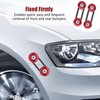 Jewkot 1 PC Car Bumper Quick Release Bracket, Trunk Fender