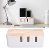 Cable management box, 11.9 x 4.9 x 4.5 inch cable