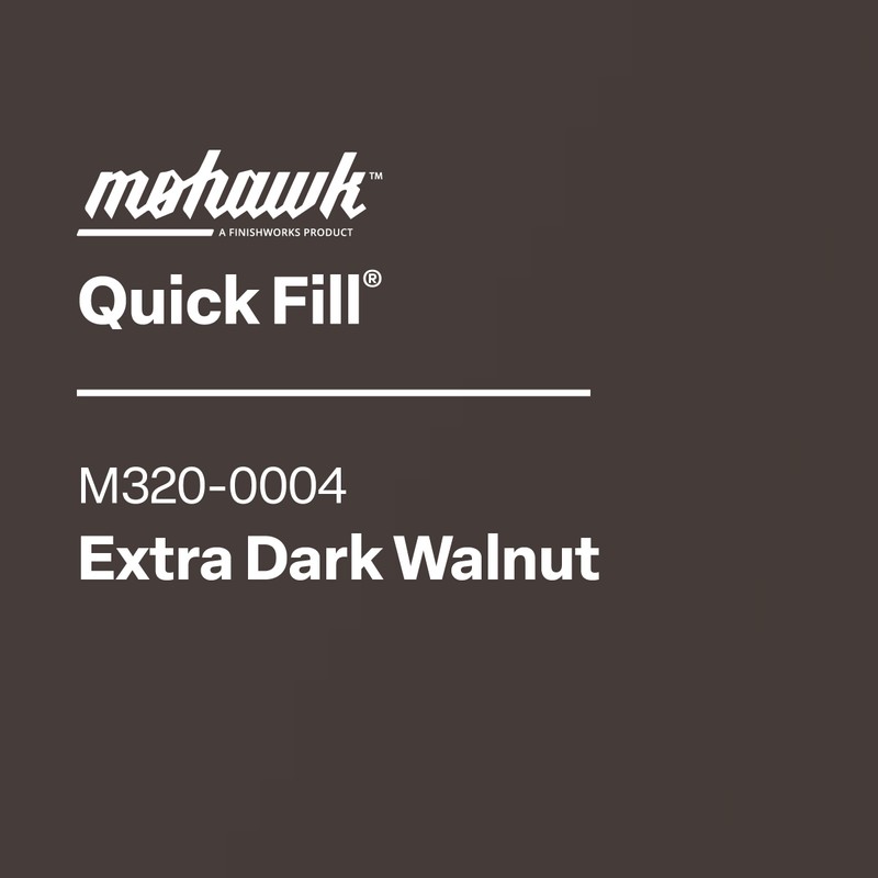 Mohawk Quick Fill Burn in Stick, Extra Dark Walnut, M320-0004,