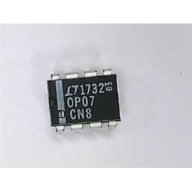 OP-AMP, 600KHZ, 0 TO 85DEG C, NDIP-8, Operational Amplifiers ICs (OP07CN8#PBF) Pack of 1
