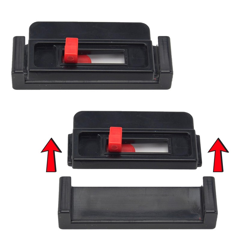 Seat Belt Tension Adjusters (6-Pack) White by Seat Belt Extender