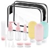 Travel Bottles Set for Toiletries, 14PCS Leakproof Travel Size Container,
