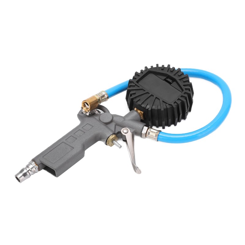 Digital Tire Inflator Pressure Gauge Backlight 0‑230PSI Zinc Alloy Meter