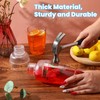12 Pcs Plastic Cocktail Shaker Drink Mixer with Scales and