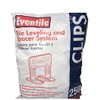 Eventile Tile Leveling System Clips Spacers Clips Gray 3/16" 4mm
