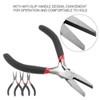 Betued 3 Pieces Multifunctional Pliers for DIY Professional Jewelry Pliers