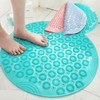 All-in-One Foot Scrubber Mat: Exfoliating, Massaging & Callus Remover Foot Washing Mat Pink/FREE