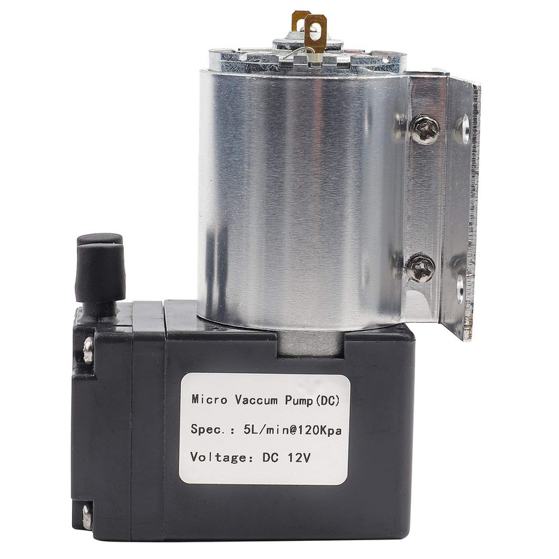 Mini Vacuum Pump, DC 12V 5L/min 120kpa Small Vacuum Pump