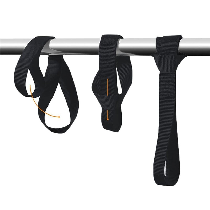 4 Pack Soft Loop Tie Down Straps Heavy Duty Motorbike