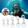 316 Stainless Steel Hook Swivel Eye Clasp Snap Hook for
